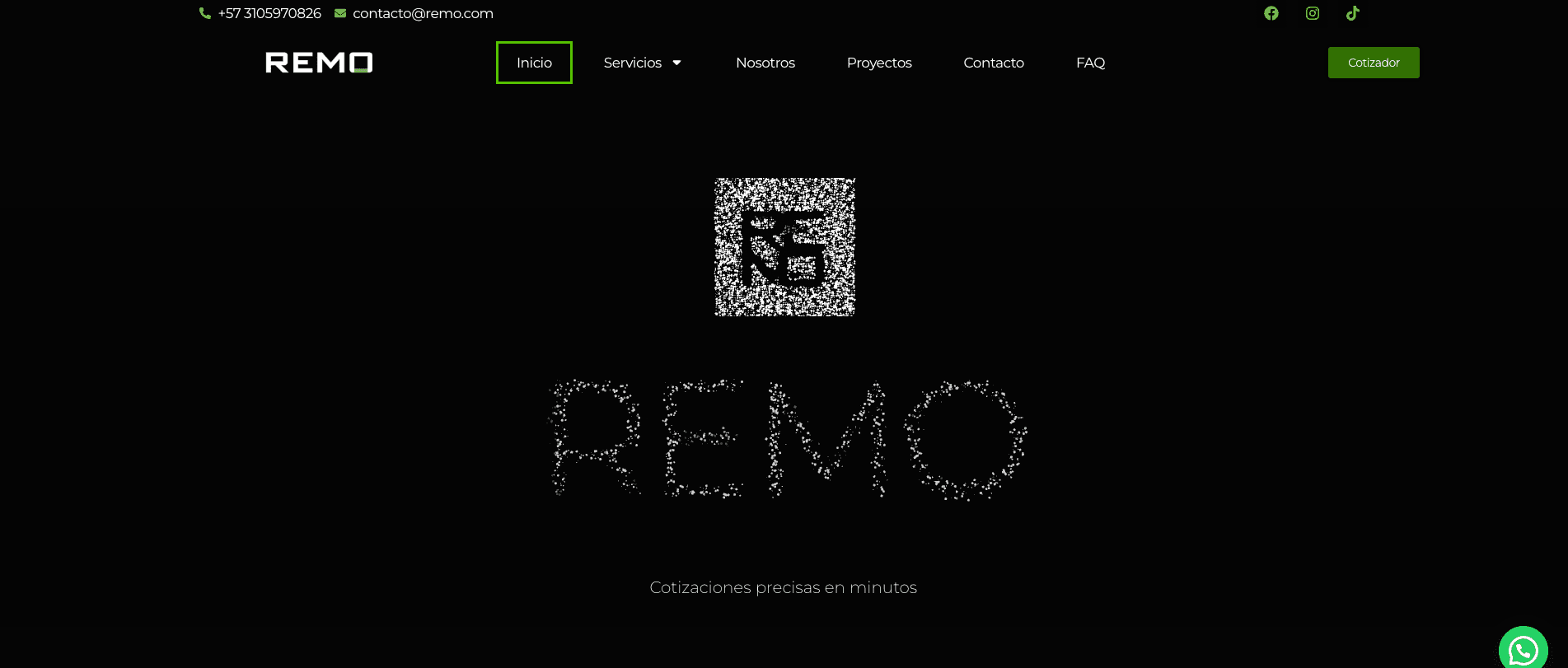 Captura del proyecto Remo